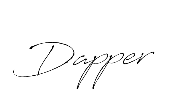 Dapper stylish signature style. Best Handwritten Sign (Antro_Vectra) for my name. Handwritten Signature Collection Ideas for my name Dapper. Dapper signature style 6 images and pictures png
