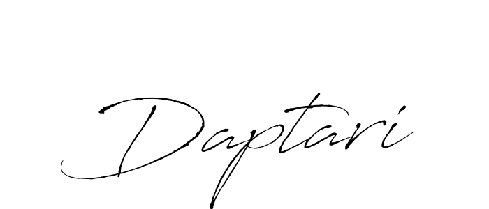 Make a beautiful signature design for name Daptari. Use this online signature maker to create a handwritten signature for free. Daptari signature style 6 images and pictures png