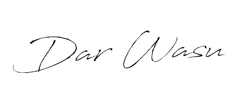 How to make Dar Wasu signature? Antro_Vectra is a professional autograph style. Create handwritten signature for Dar Wasu name. Dar Wasu signature style 6 images and pictures png