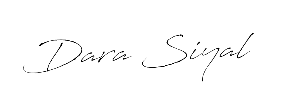 Make a short Dara Siyal signature style. Manage your documents anywhere anytime using Antro_Vectra. Create and add eSignatures, submit forms, share and send files easily. Dara Siyal signature style 6 images and pictures png