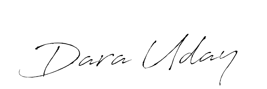 You should practise on your own different ways (Antro_Vectra) to write your name (Dara Uday) in signature. don't let someone else do it for you. Dara Uday signature style 6 images and pictures png