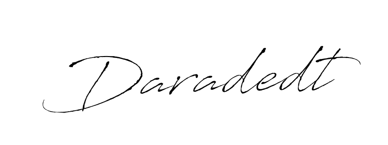 How to make Daradedt signature? Antro_Vectra is a professional autograph style. Create handwritten signature for Daradedt name. Daradedt signature style 6 images and pictures png