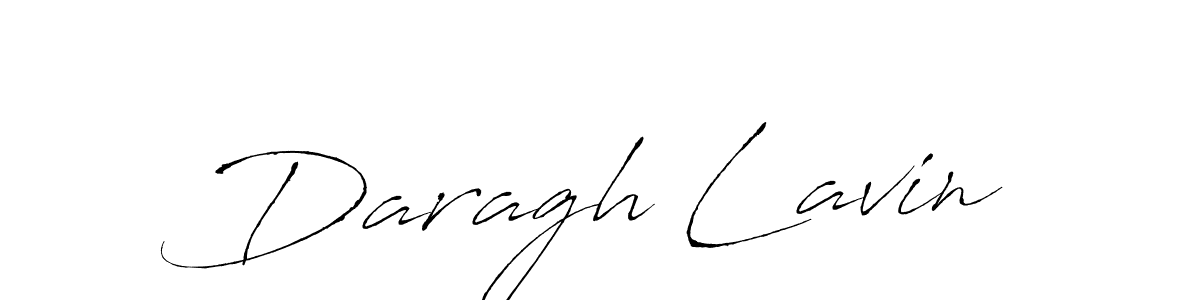 Daragh Lavin stylish signature style. Best Handwritten Sign (Antro_Vectra) for my name. Handwritten Signature Collection Ideas for my name Daragh Lavin. Daragh Lavin signature style 6 images and pictures png