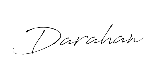 Use a signature maker to create a handwritten signature online. With this signature software, you can design (Antro_Vectra) your own signature for name Darahan. Darahan signature style 6 images and pictures png