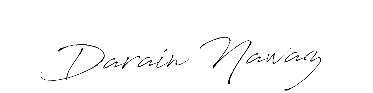 Create a beautiful signature design for name Darain Nawaz. With this signature (Antro_Vectra) fonts, you can make a handwritten signature for free. Darain Nawaz signature style 6 images and pictures png