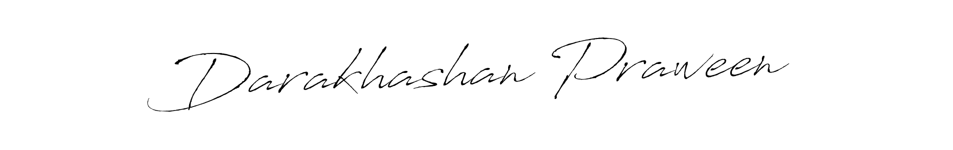 You should practise on your own different ways (Antro_Vectra) to write your name (Darakhashan Praween) in signature. don't let someone else do it for you. Darakhashan Praween signature style 6 images and pictures png