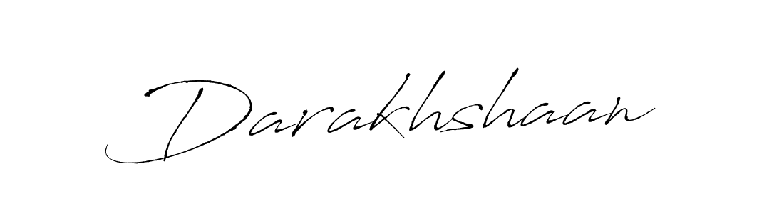 Use a signature maker to create a handwritten signature online. With this signature software, you can design (Antro_Vectra) your own signature for name Darakhshaan. Darakhshaan signature style 6 images and pictures png