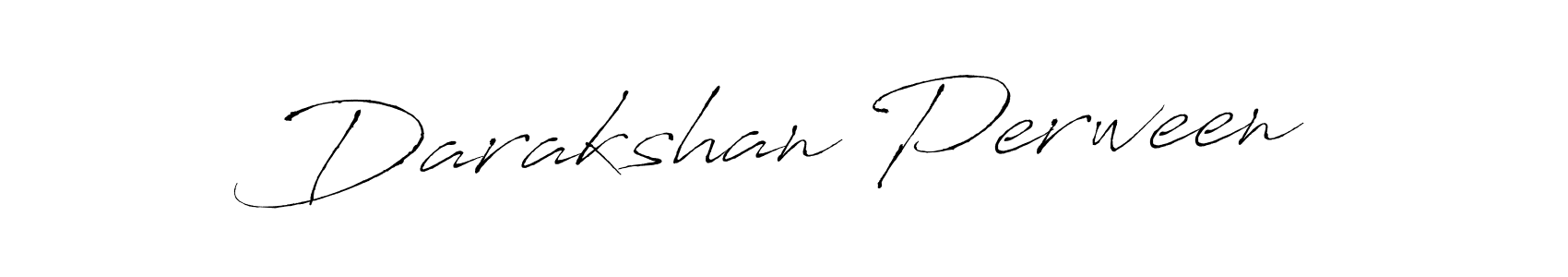 Use a signature maker to create a handwritten signature online. With this signature software, you can design (Antro_Vectra) your own signature for name Darakshan Perween. Darakshan Perween signature style 6 images and pictures png