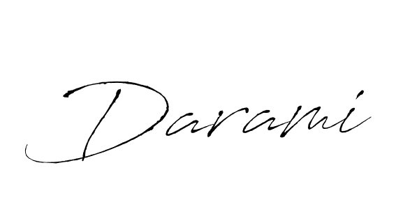 Create a beautiful signature design for name Darami. With this signature (Antro_Vectra) fonts, you can make a handwritten signature for free. Darami signature style 6 images and pictures png