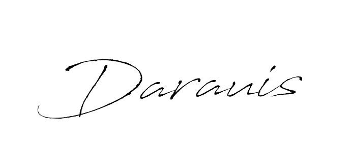 Design your own signature with our free online signature maker. With this signature software, you can create a handwritten (Antro_Vectra) signature for name Darauis. Darauis signature style 6 images and pictures png