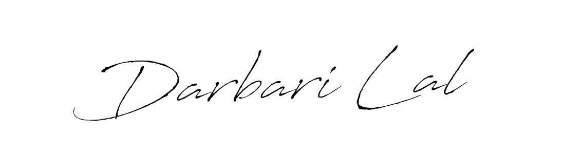 Make a beautiful signature design for name Darbari Lal. With this signature (Antro_Vectra) style, you can create a handwritten signature for free. Darbari Lal signature style 6 images and pictures png