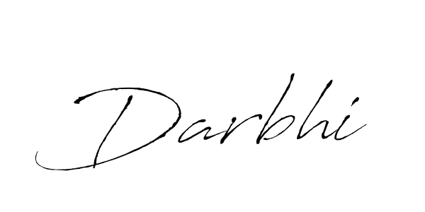 Darbhi stylish signature style. Best Handwritten Sign (Antro_Vectra) for my name. Handwritten Signature Collection Ideas for my name Darbhi. Darbhi signature style 6 images and pictures png