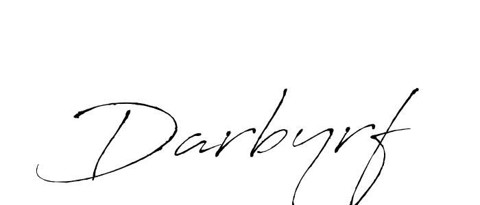 Design your own signature with our free online signature maker. With this signature software, you can create a handwritten (Antro_Vectra) signature for name Darbyrf. Darbyrf signature style 6 images and pictures png