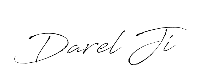 if you are searching for the best signature style for your name Darel Ji. so please give up your signature search. here we have designed multiple signature styles  using Antro_Vectra. Darel Ji signature style 6 images and pictures png