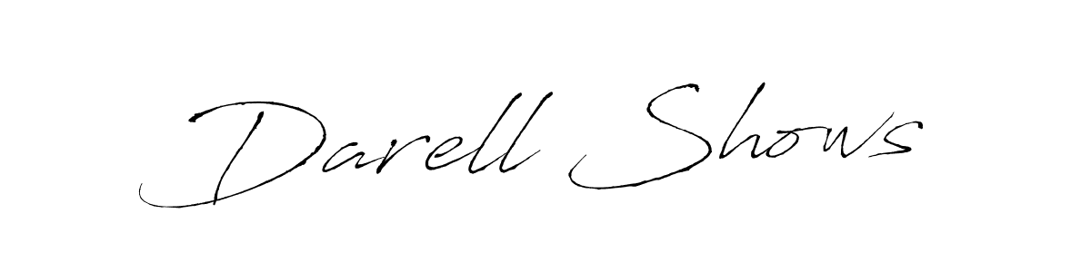 See photos of Darell Shows official signature by Spectra . Check more albums & portfolios. Read reviews & check more about Antro_Vectra font. Darell Shows signature style 6 images and pictures png