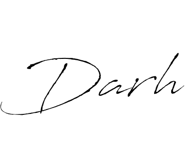 How to Draw Darh signature style? Antro_Vectra is a latest design signature styles for name Darh. Darh signature style 6 images and pictures png