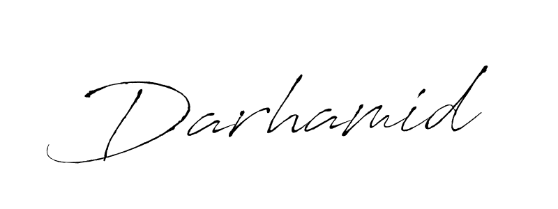 Make a beautiful signature design for name Darhamid. With this signature (Antro_Vectra) style, you can create a handwritten signature for free. Darhamid signature style 6 images and pictures png