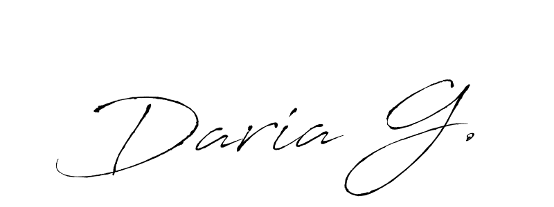 Once you've used our free online signature maker to create your best signature Antro_Vectra style, it's time to enjoy all of the benefits that Daria G. name signing documents. Daria G. signature style 6 images and pictures png