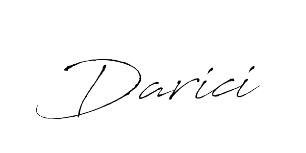 if you are searching for the best signature style for your name Darici. so please give up your signature search. here we have designed multiple signature styles  using Antro_Vectra. Darici signature style 6 images and pictures png