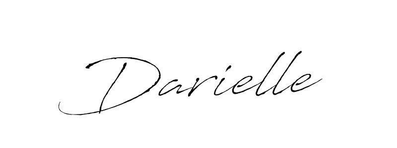 How to make Darielle signature? Antro_Vectra is a professional autograph style. Create handwritten signature for Darielle name. Darielle signature style 6 images and pictures png