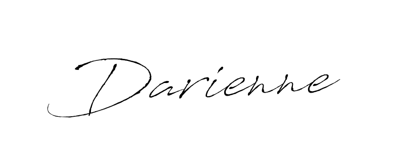 Antro_Vectra is a professional signature style that is perfect for those who want to add a touch of class to their signature. It is also a great choice for those who want to make their signature more unique. Get Darienne name to fancy signature for free. Darienne signature style 6 images and pictures png