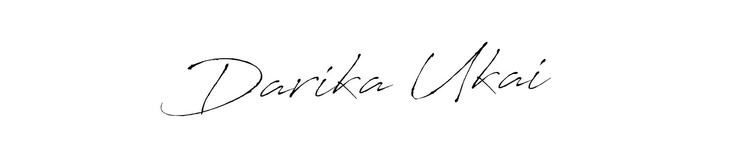 This is the best signature style for the Darika Ukai ♡ name. Also you like these signature font (Antro_Vectra). Mix name signature. Darika Ukai ♡ signature style 6 images and pictures png