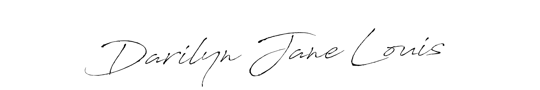 How to make Darilyn Jane Louis signature? Antro_Vectra is a professional autograph style. Create handwritten signature for Darilyn Jane Louis name. Darilyn Jane Louis signature style 6 images and pictures png