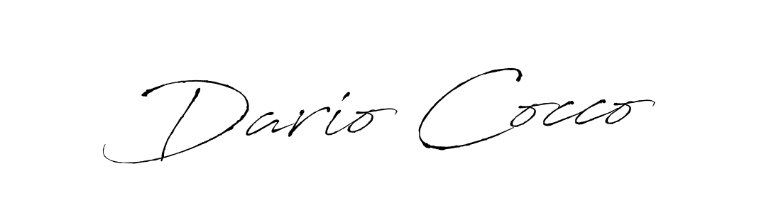 This is the best signature style for the Dario Cocco name. Also you like these signature font (Antro_Vectra). Mix name signature. Dario Cocco signature style 6 images and pictures png