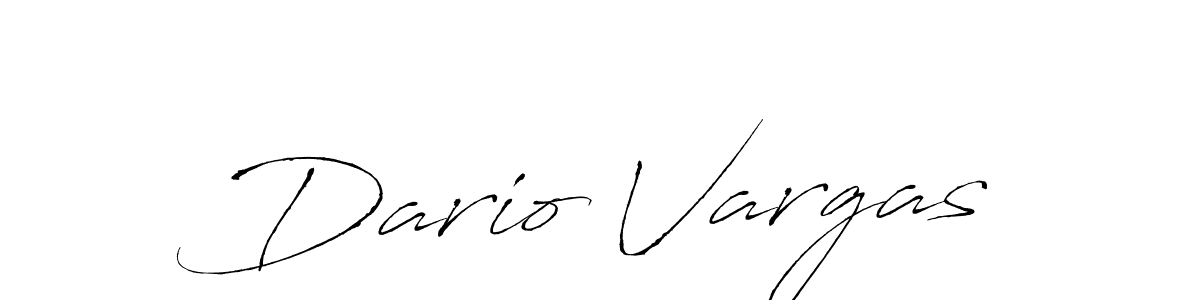 How to make Dario Vargas name signature. Use Antro_Vectra style for creating short signs online. This is the latest handwritten sign. Dario Vargas signature style 6 images and pictures png