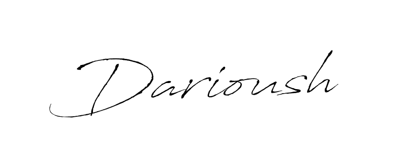 Antro_Vectra is a professional signature style that is perfect for those who want to add a touch of class to their signature. It is also a great choice for those who want to make their signature more unique. Get Darioush name to fancy signature for free. Darioush signature style 6 images and pictures png