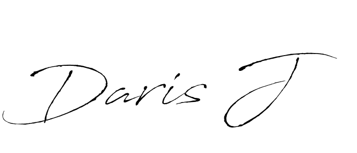 Also we have Daris J name is the best signature style. Create professional handwritten signature collection using Antro_Vectra autograph style. Daris J signature style 6 images and pictures png