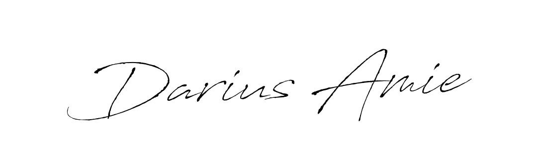 How to make Darius Amie name signature. Use Antro_Vectra style for creating short signs online. This is the latest handwritten sign. Darius Amie signature style 6 images and pictures png