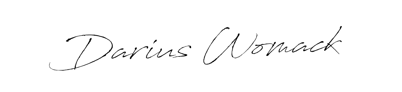 How to make Darius Womack signature? Antro_Vectra is a professional autograph style. Create handwritten signature for Darius Womack name. Darius Womack signature style 6 images and pictures png