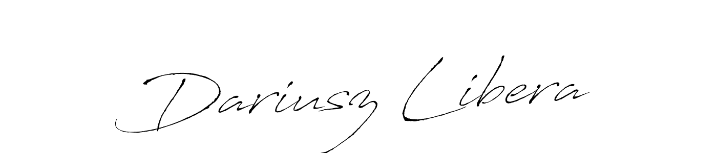 Similarly Antro_Vectra is the best handwritten signature design. Signature creator online .You can use it as an online autograph creator for name Dariusz Libera. Dariusz Libera signature style 6 images and pictures png
