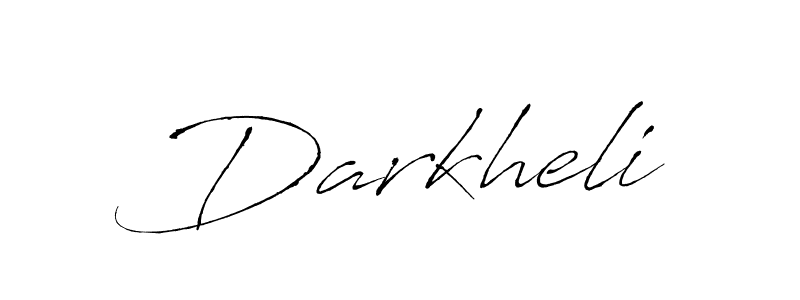 Darkheli stylish signature style. Best Handwritten Sign (Antro_Vectra) for my name. Handwritten Signature Collection Ideas for my name Darkheli. Darkheli signature style 6 images and pictures png