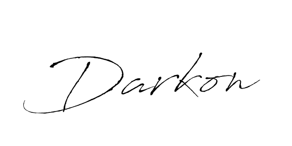 You should practise on your own different ways (Antro_Vectra) to write your name (Darkon) in signature. don't let someone else do it for you. Darkon signature style 6 images and pictures png