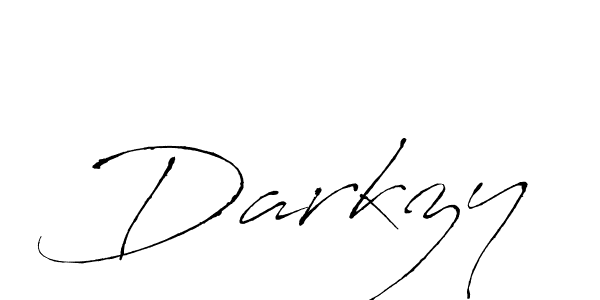 Create a beautiful signature design for name Darkzy. With this signature (Antro_Vectra) fonts, you can make a handwritten signature for free. Darkzy signature style 6 images and pictures png