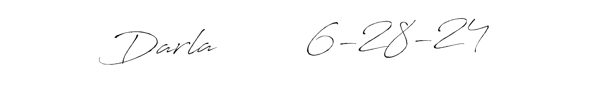 How to make Darla         6-28-24 signature? Antro_Vectra is a professional autograph style. Create handwritten signature for Darla         6-28-24 name. Darla         6-28-24 signature style 6 images and pictures png