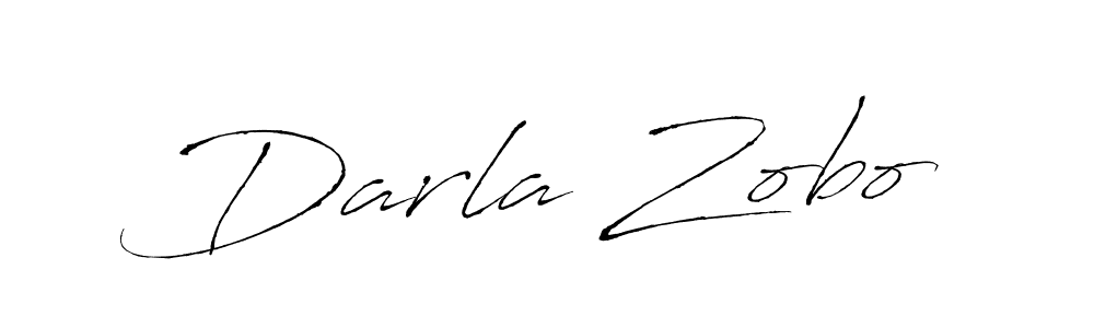 Design your own signature with our free online signature maker. With this signature software, you can create a handwritten (Antro_Vectra) signature for name Darla Zobo. Darla Zobo signature style 6 images and pictures png