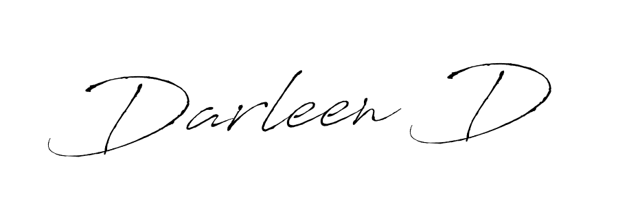 Similarly Antro_Vectra is the best handwritten signature design. Signature creator online .You can use it as an online autograph creator for name Darleen D. Darleen D signature style 6 images and pictures png