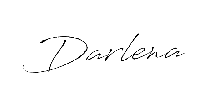 How to make Darlena name signature. Use Antro_Vectra style for creating short signs online. This is the latest handwritten sign. Darlena signature style 6 images and pictures png