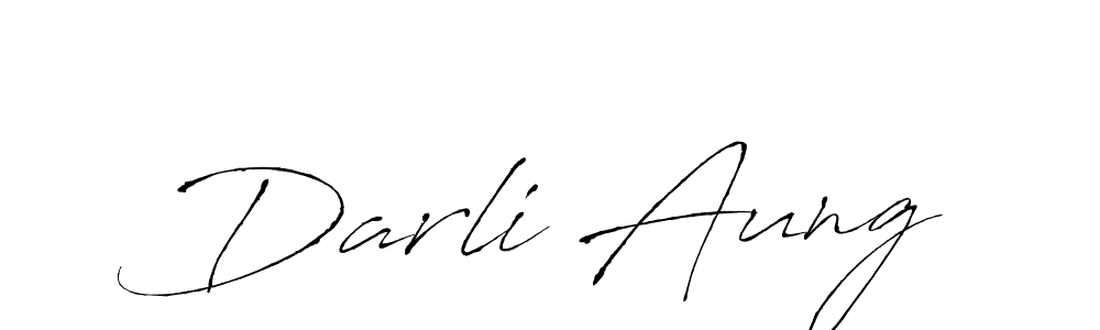 Similarly Antro_Vectra is the best handwritten signature design. Signature creator online .You can use it as an online autograph creator for name Darli Aung. Darli Aung signature style 6 images and pictures png