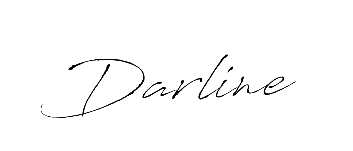 Make a beautiful signature design for name Darline. With this signature (Antro_Vectra) style, you can create a handwritten signature for free. Darline signature style 6 images and pictures png
