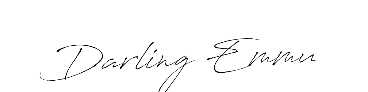 How to make Darling Emmu signature? Antro_Vectra is a professional autograph style. Create handwritten signature for Darling Emmu name. Darling Emmu signature style 6 images and pictures png