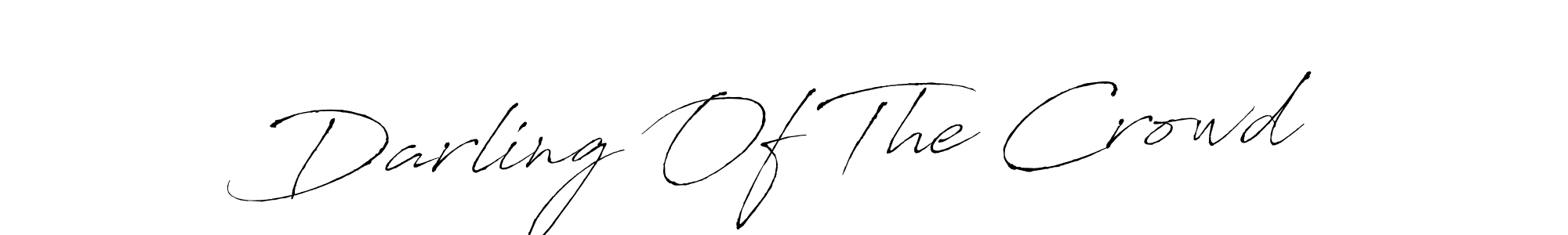 It looks lik you need a new signature style for name Darling Of The Crowd. Design unique handwritten (Antro_Vectra) signature with our free signature maker in just a few clicks. Darling Of The Crowd signature style 6 images and pictures png