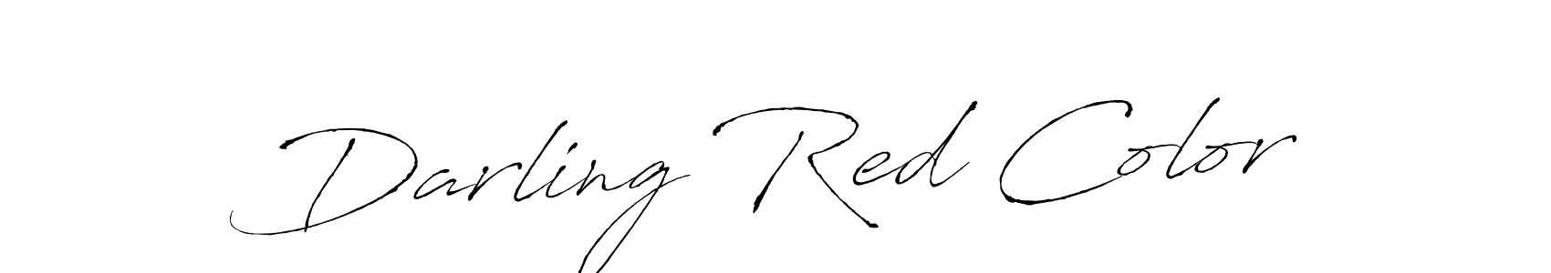 Use a signature maker to create a handwritten signature online. With this signature software, you can design (Antro_Vectra) your own signature for name Darling Red Color. Darling Red Color signature style 6 images and pictures png