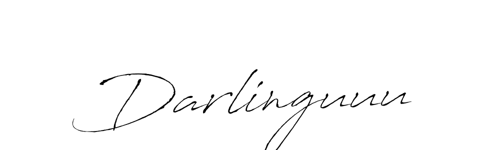 Darlinguuu stylish signature style. Best Handwritten Sign (Antro_Vectra) for my name. Handwritten Signature Collection Ideas for my name Darlinguuu. Darlinguuu signature style 6 images and pictures png