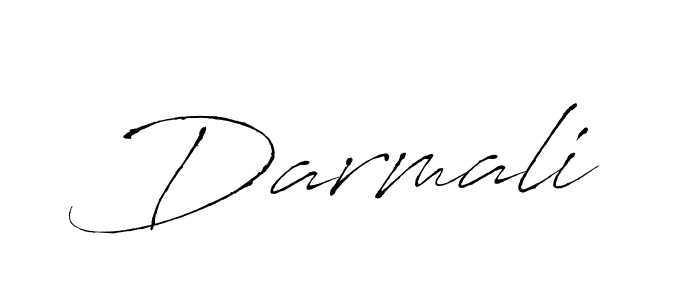 Use a signature maker to create a handwritten signature online. With this signature software, you can design (Antro_Vectra) your own signature for name Darmali. Darmali signature style 6 images and pictures png