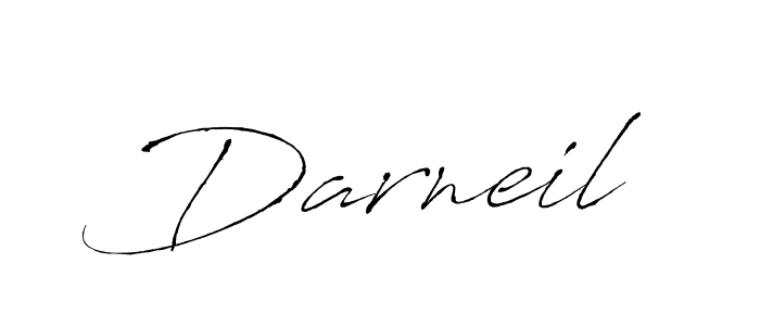 Design your own signature with our free online signature maker. With this signature software, you can create a handwritten (Antro_Vectra) signature for name Darneil. Darneil signature style 6 images and pictures png