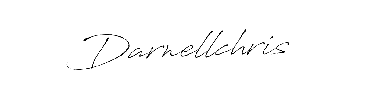 How to make Darnellchris name signature. Use Antro_Vectra style for creating short signs online. This is the latest handwritten sign. Darnellchris signature style 6 images and pictures png